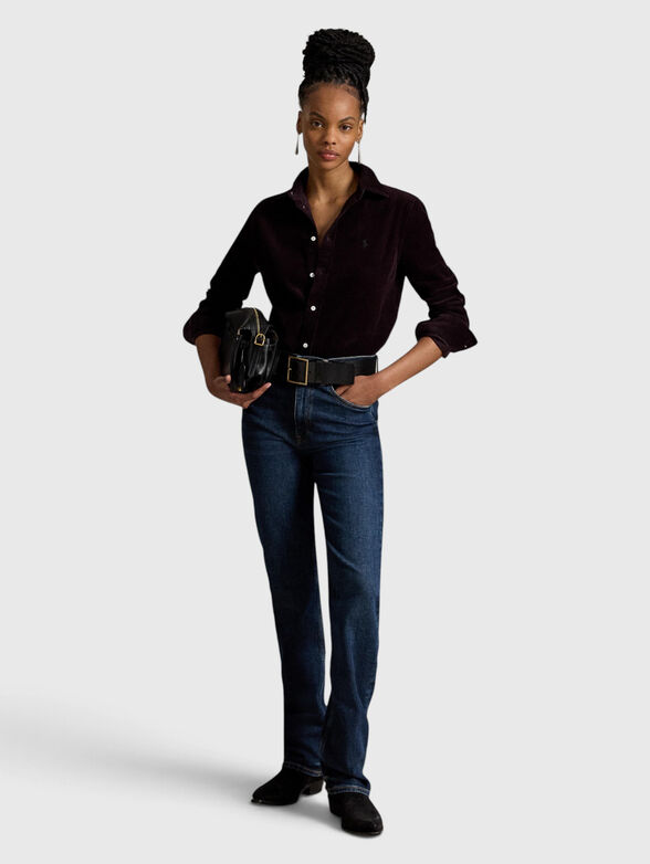 Velvet cotton shirt - 2