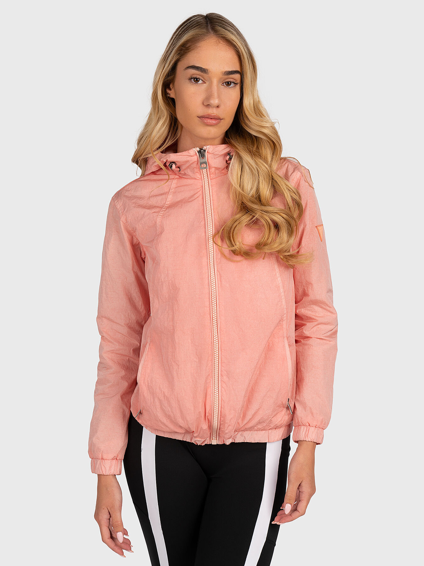 Guess pink jacket discount