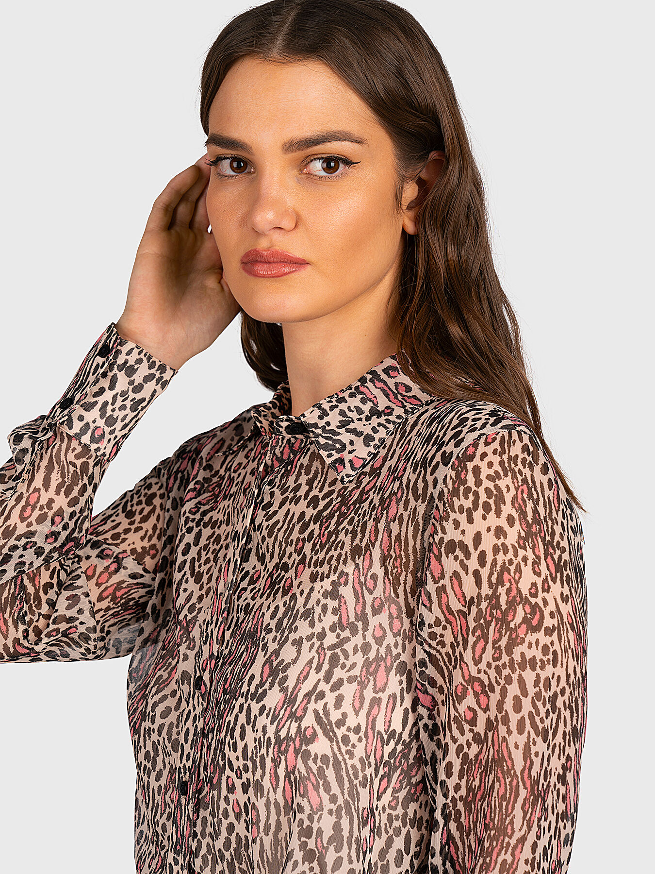 LAMA dress with animal print brand GUESS — Globalbrandsstore