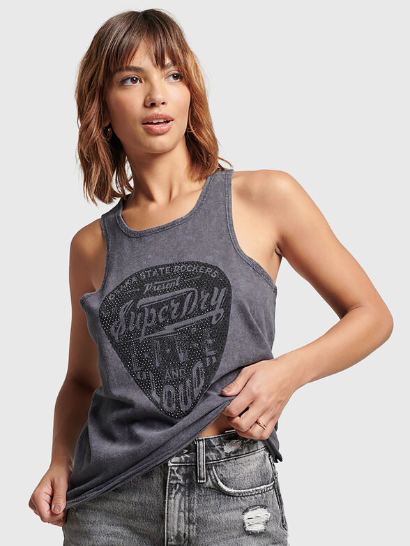 VINTAGE MERCH STORE black top - 1