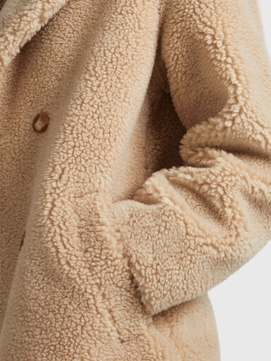 RUBY coat in beige color - 4