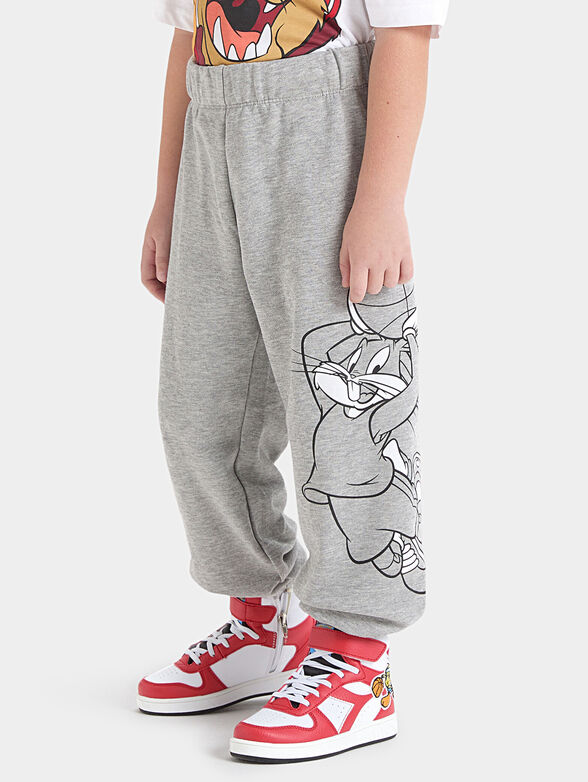 Cotton joggers with Sylvester - 2