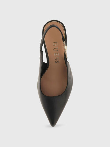 NASSHA4 leather high heeled shoes - 5