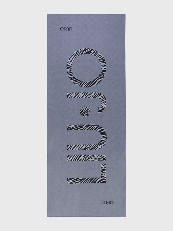 Scarf with logo print - 2