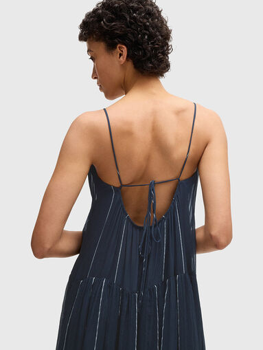 Maxi dress with shiny details - 4