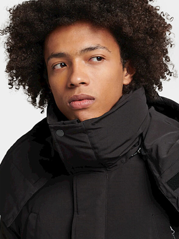 EVEREST black padded jacket brand SUPERDRY —