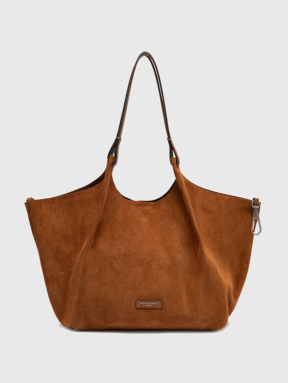 DUA beige suede bag - 1