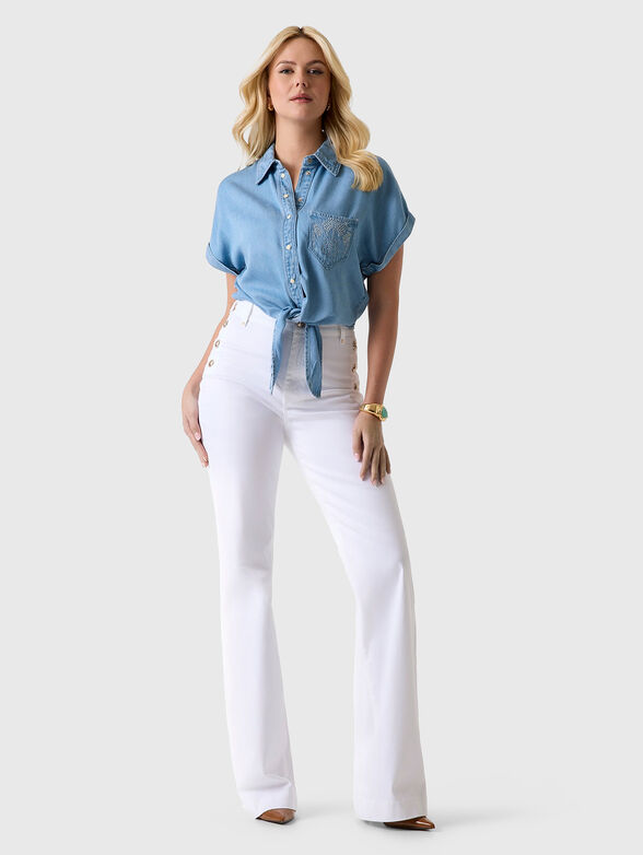 Blue shirt - 2