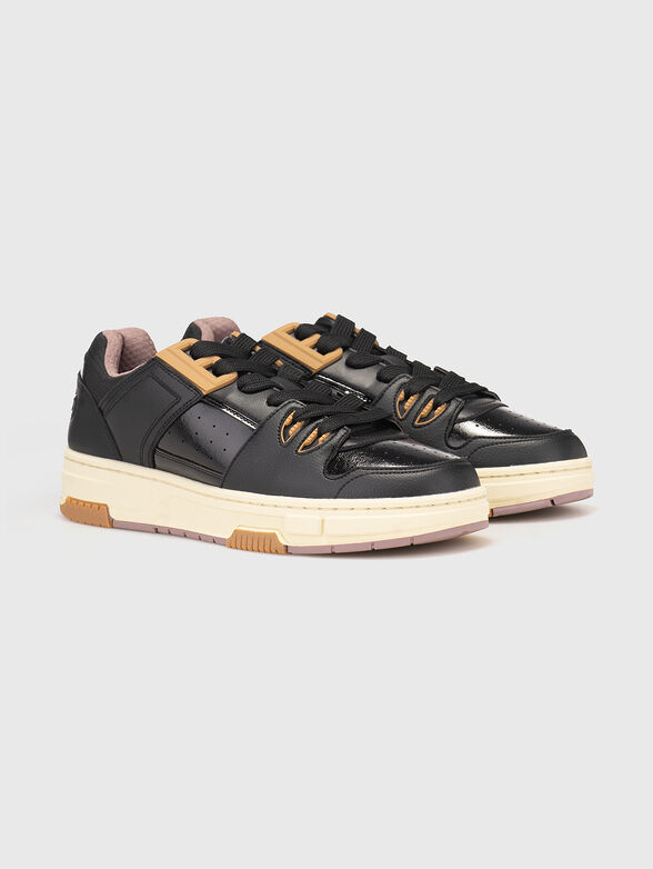 Sneakers with embossed logo - 2