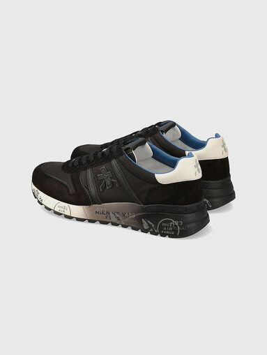 LANDER suede and textile sports shoes - 3