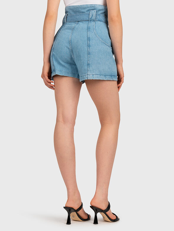 Denim shorts - 2