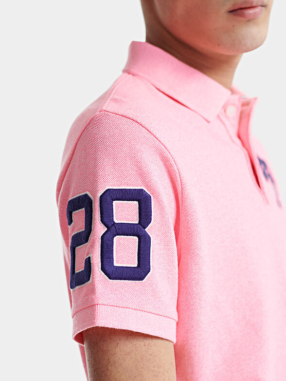 Polo-shirt with logo embroidery - 4