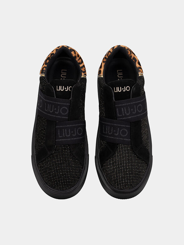 KYLIE Sneakers with brocade accents - 5
