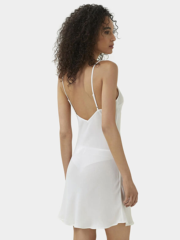 BRIDE DREAM chemise with embroidered details - 2