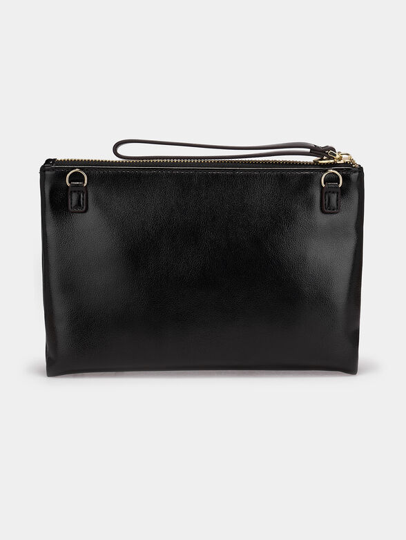 Clutch bag with accent strap - 3