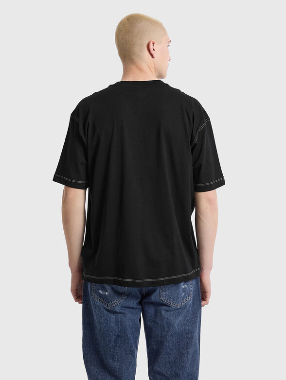 Cotton T-shirt with logo - 3