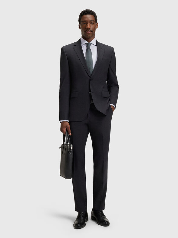 HANK slim shirt with micro print - 2