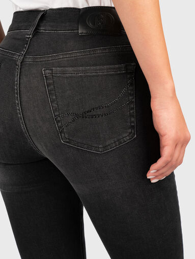 Straight jeans with worn effect - 3