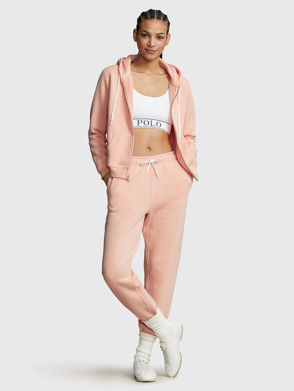 Sweatshirt with logo embroidery - 2