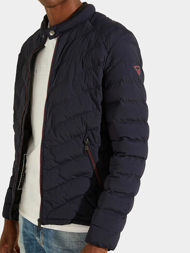 Black quilted jacket - 3