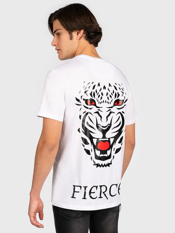 White t-shirt with logo - 4
