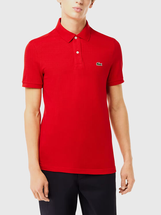 Logo detail polo shirt  - 1