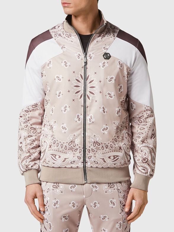Jogging tracksuit with paisley print - 2