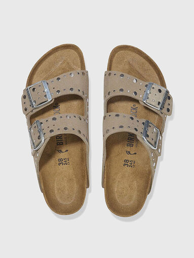 ARIOZNA suede slippers - 5