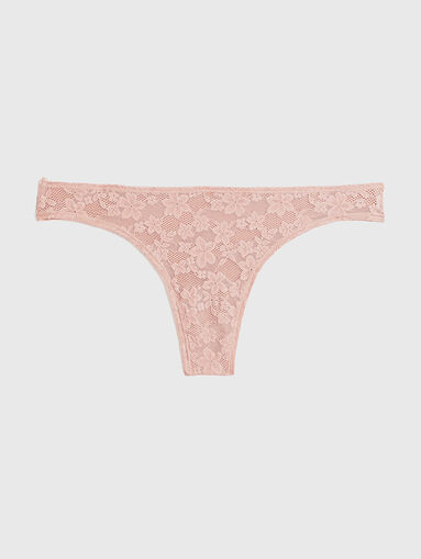 STRETCH LACE brazilian briefs in black - 5