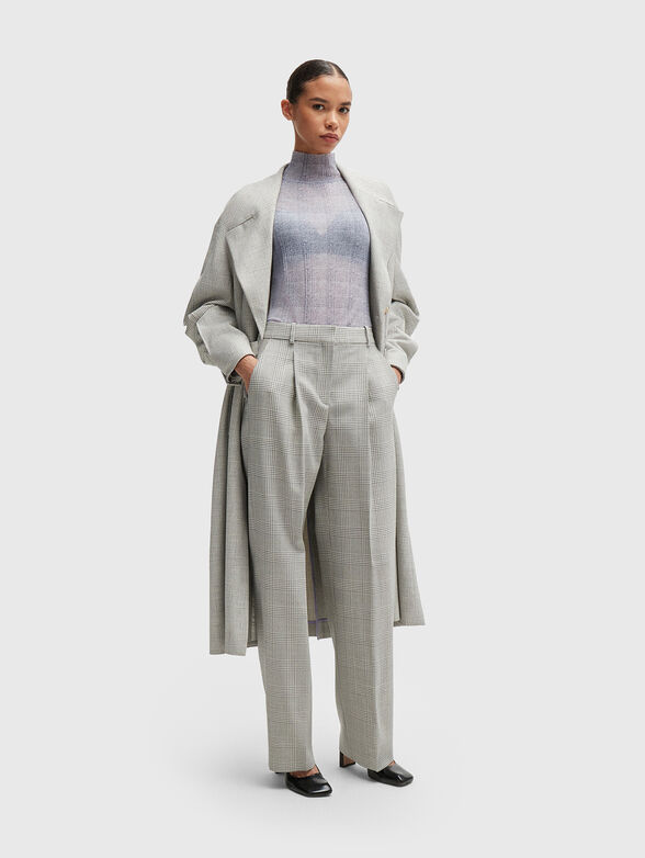 EMATA blouse with sheer effect - 2