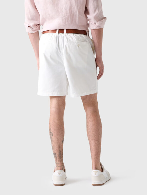 Cotton shorts with an elastic waistband - 2