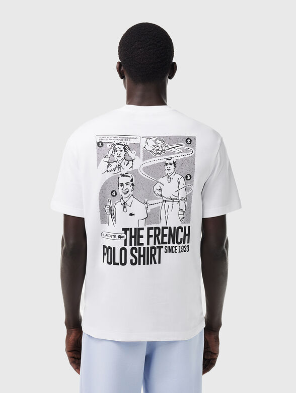 Cotton T-shirt with print - 2