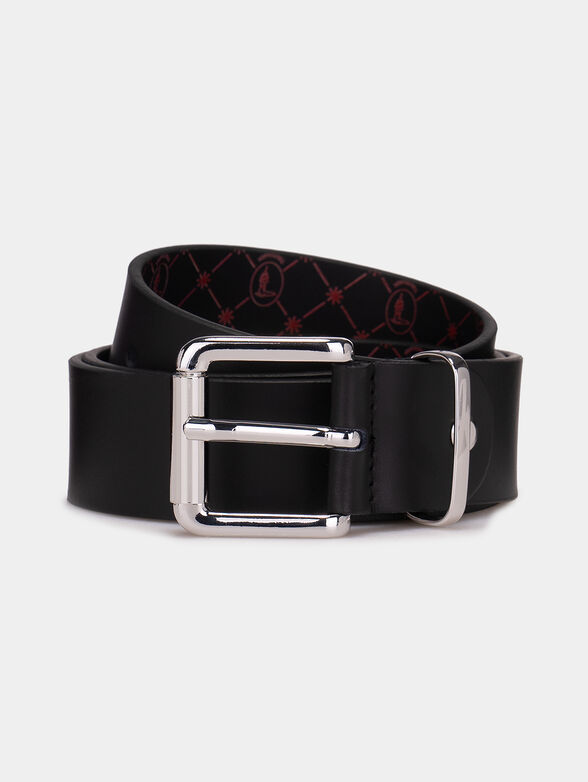 Belt with monogram logo print  - 1