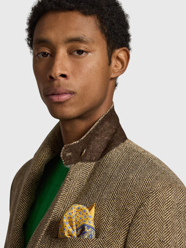 Blazer made from a wool and silk blend - 4