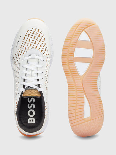 Sports shoes with logo detail - 5