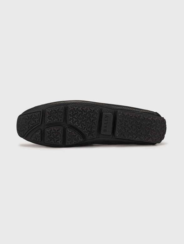PAVEL-U black leather loafers - 5