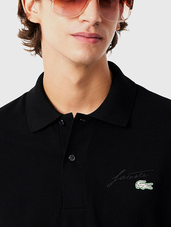 Short sleeve cotton polo shirt - 4