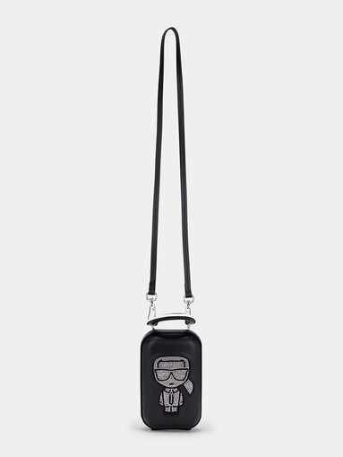 K/Ikonik Phone bag with appliqued rhinestones - 4