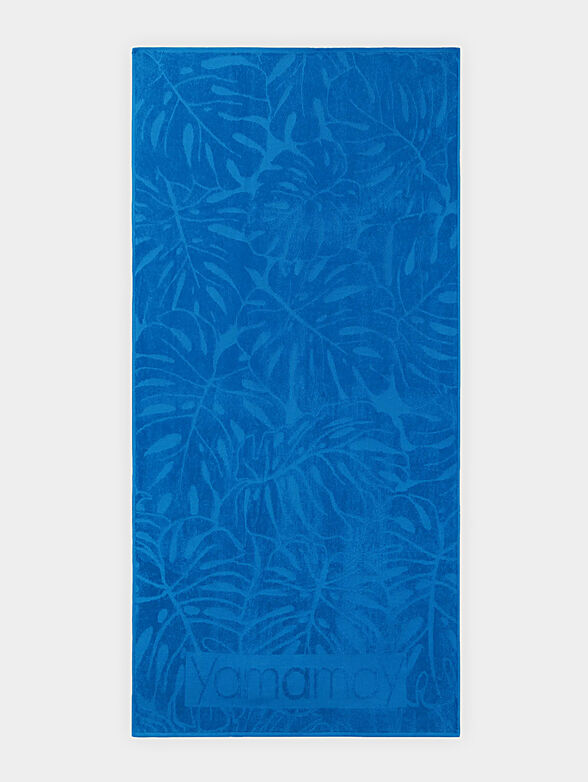 SUMMER GLAM blue beach towel - 1