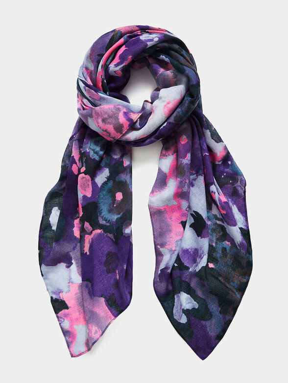 Scarf with print - 1