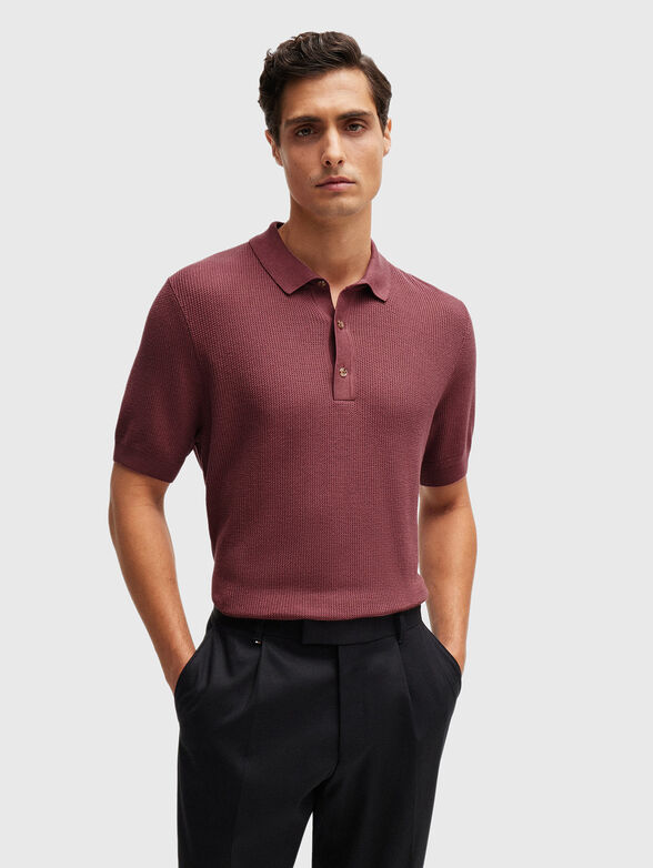 Polo shirt H-DAREMO in blue - 1