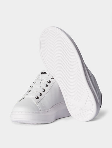 KAPRI MAISON leather sneakers in white color - 5