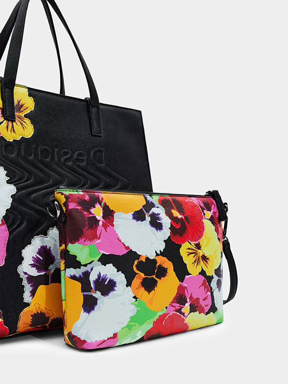 MIKA MERLO bag with floral print - 5