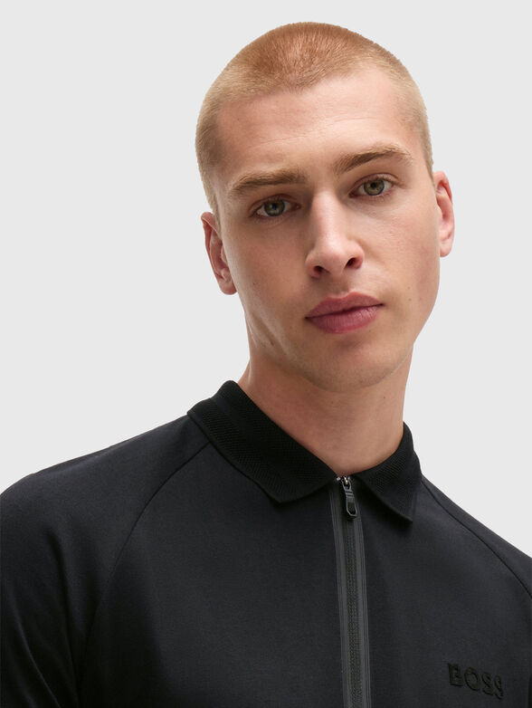 PHILIX MIRROR cotton polo shirt - 4