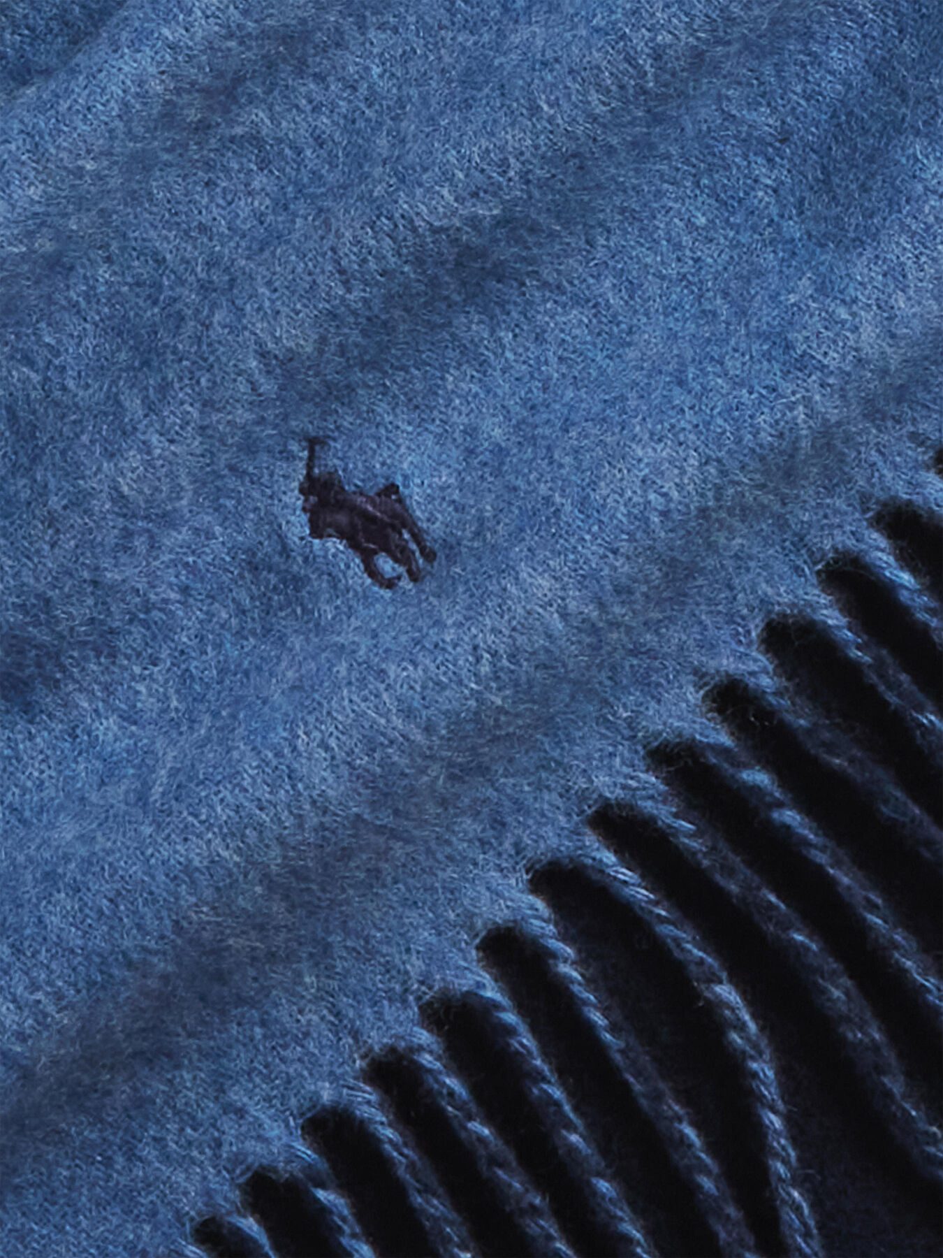マフラー・ストール Ralph Lauren Polo Ralph Lauren Scarfs Blue (455981434 002) NWT Polo Ralph Lauren Wool Blend Scarf Muffler in Dark Blue