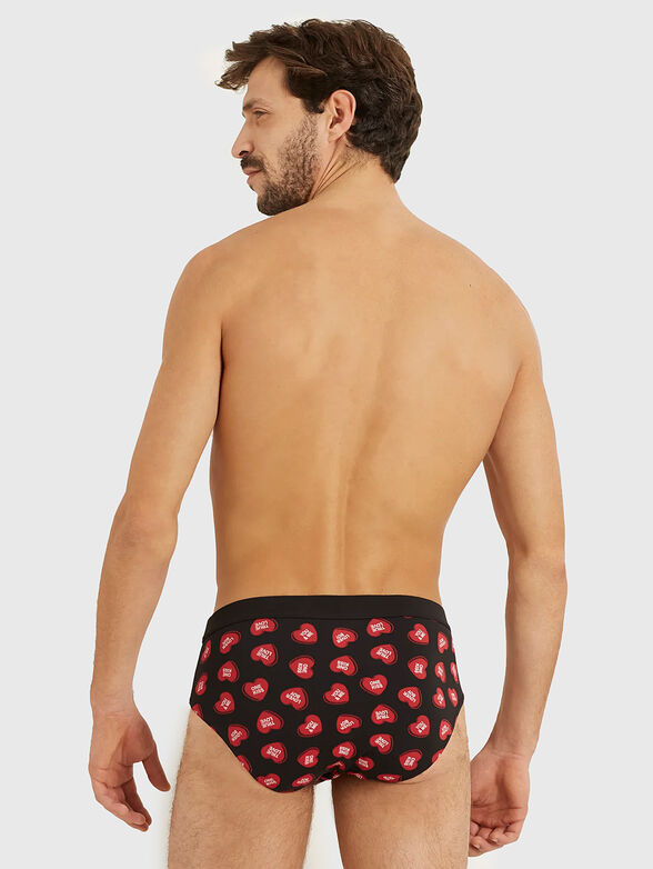 MR&MRS RIGHT briefs with print - 2