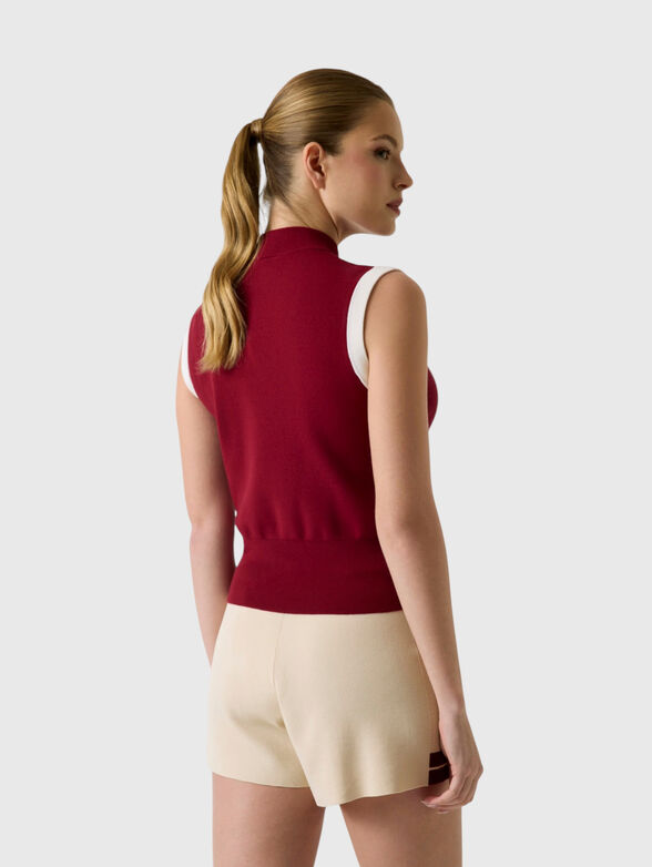 Top with contrasting details - 3