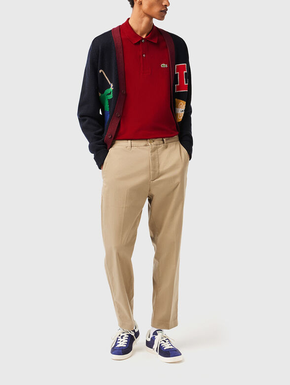L.12.12 long sleeve polo shirt  - 2