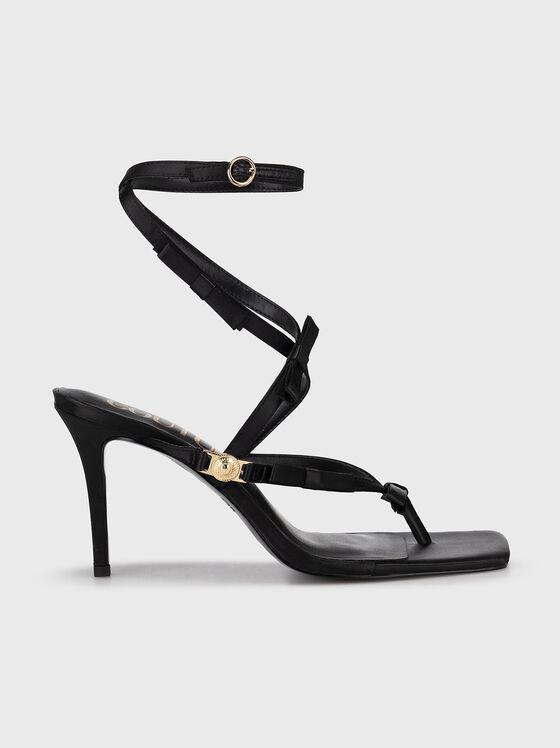 EMILY heeled sandals in black - 1