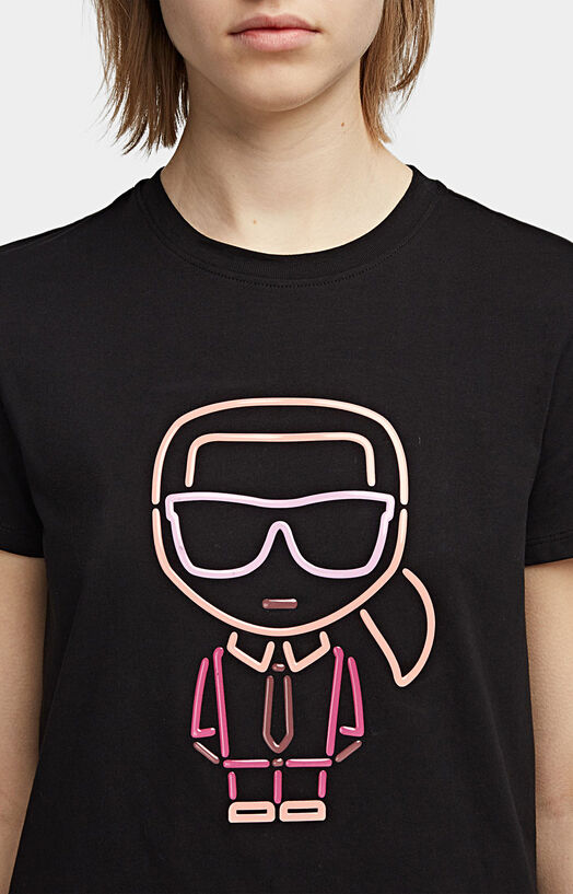 T-shirt with logo brand Karl Lagerfeld —